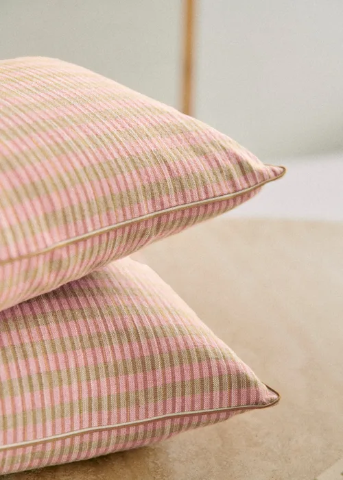 Coussin Tissé Pianissimo - Petit modèle - Blush — image 2