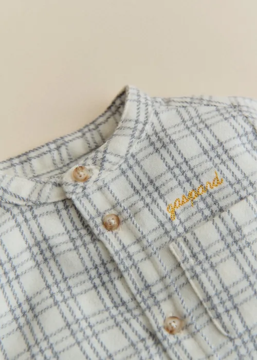 Chemise Benny - Carreaux Gris Doux — image 5