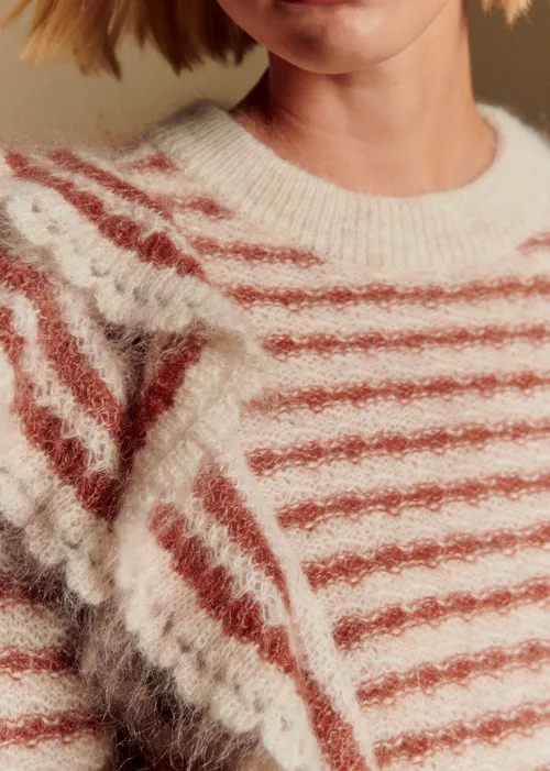 Pull Ariane - Crème/Rouille — image 3