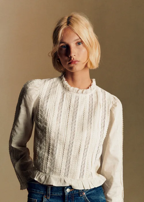 Blouse Suzania - Crème