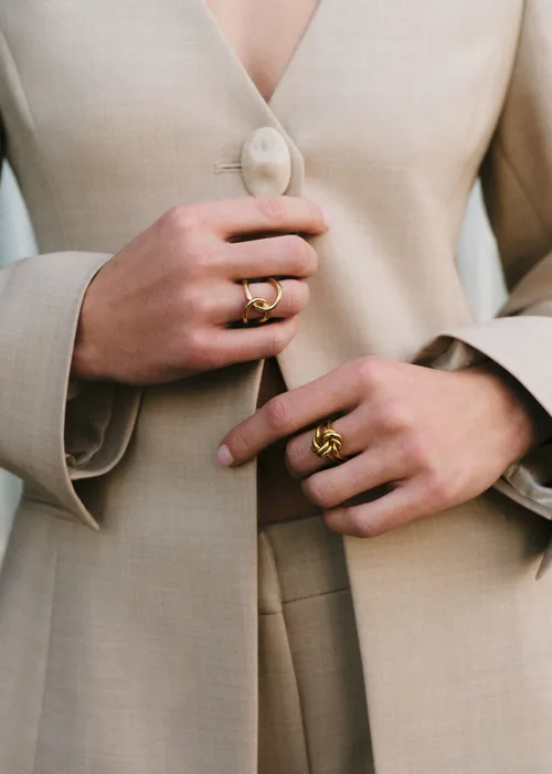 Bague Lucia - Doré — image 5