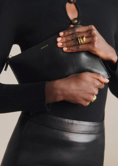 Pochette Serena - Noir Vintage — image 3