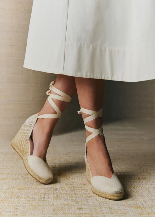Espadrilles Diane - Ecru Toile — image 3