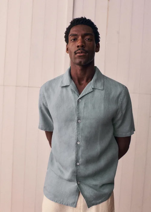 Chemise Holt Lin - Bleu Acier — image 5
