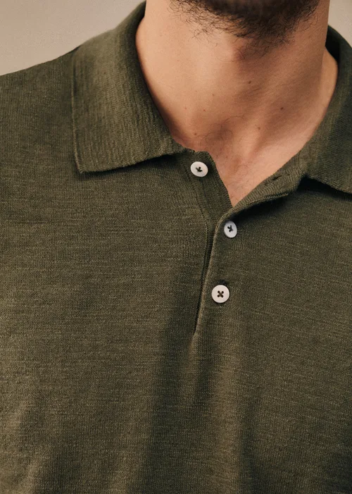 Polo Maille Joan - Kaki — image 3