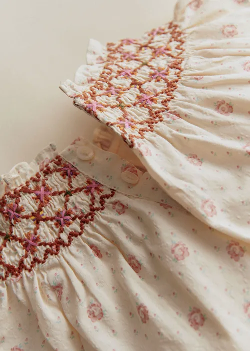 Barboteuse Mathilde - Imprimé Mini Roses — image 3