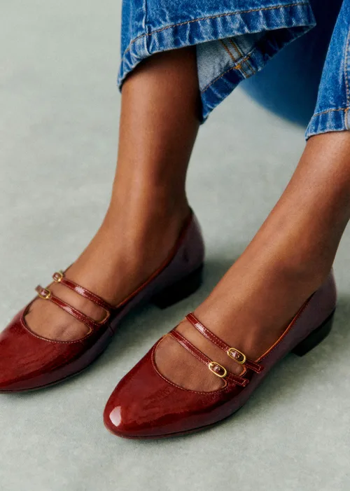 Ballerines Low Ninon - Acajou Vernis — image 3