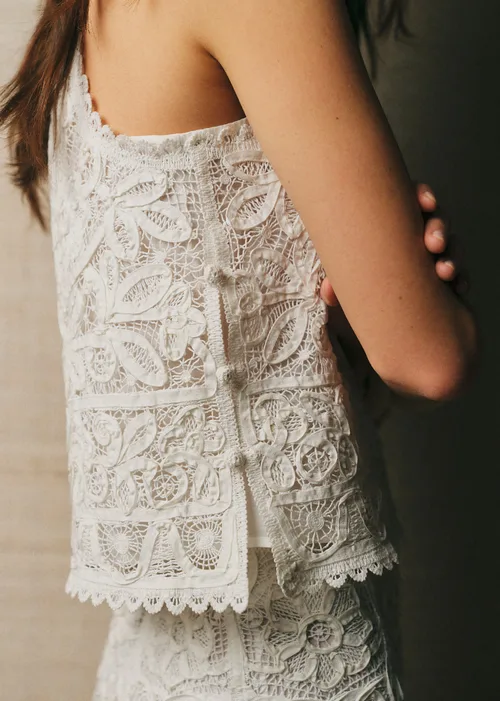 Blouse Jako - Broderie Ecru — image 3