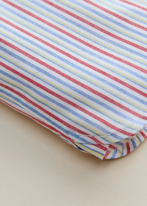Chemise Benicio - Rayure Rouge Bleu Jaune — image 4