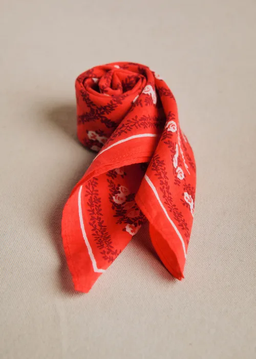 Foulard Gaston - Carreaux Flores — image 3