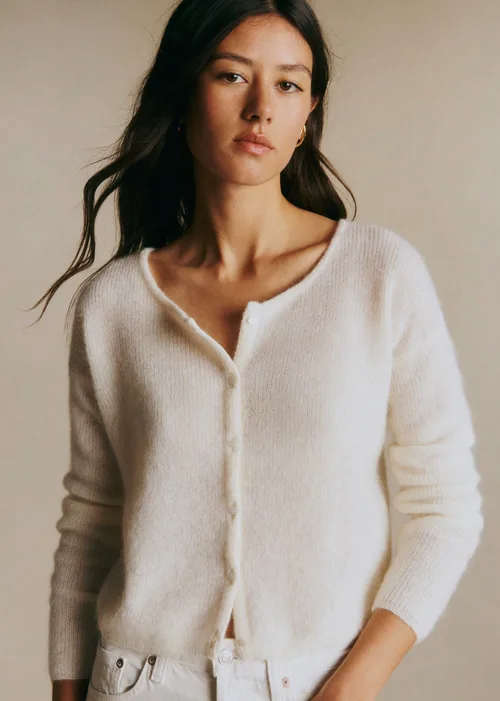Gilet Gaspard Crop - Écru — image 3