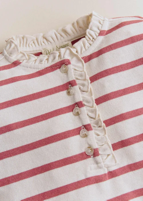 Marinière Gaël - Ecru / Bois De Rose — image 3