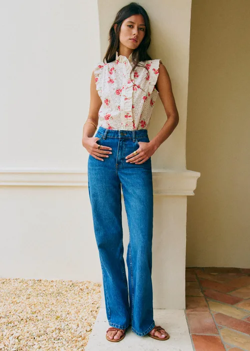 Chemise Caro - Imprimé Rosa Corail — image 3