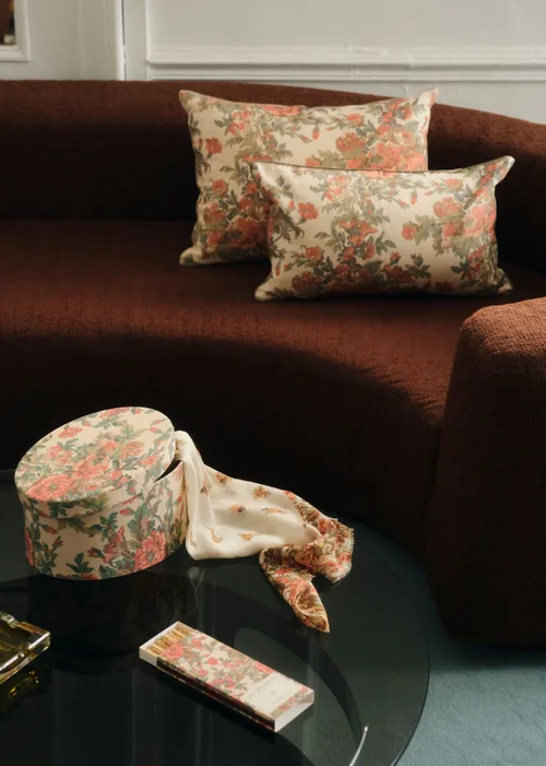 Coussin Imprimé - Petit Modèle - Imprimé Bouquet Floral — image 3