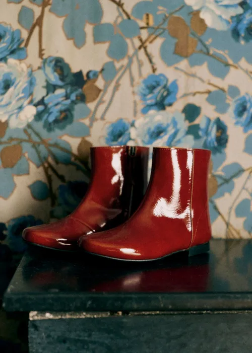 Bottines Daisy - Caramel Vernis — image 3