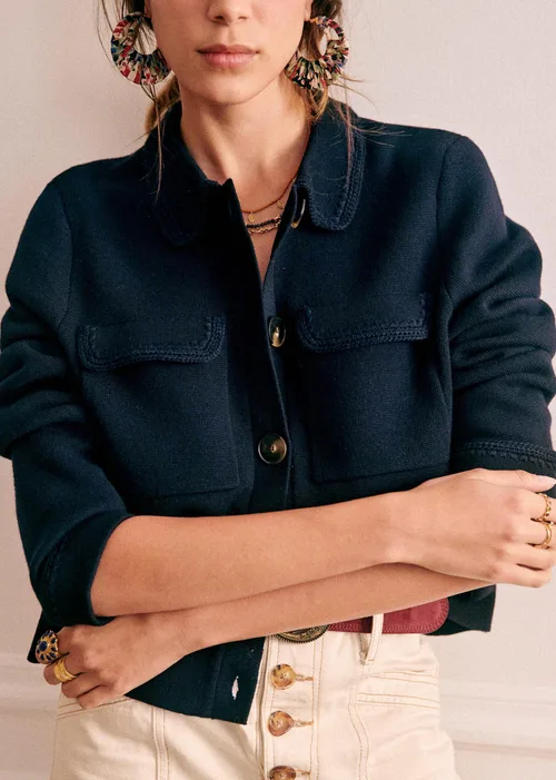 Gilet Betty - Crochet Marine — image 4