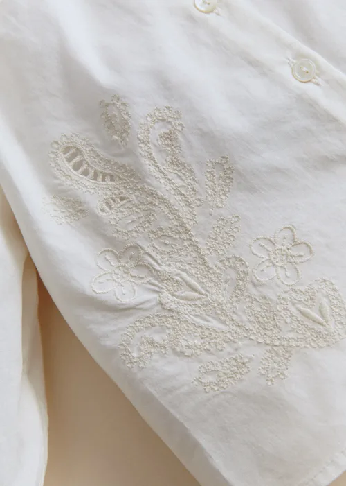 Blouse Rosie - Crème — image 5