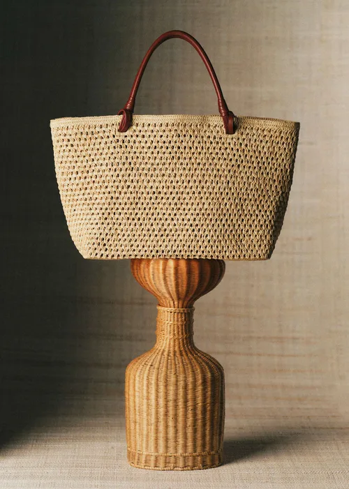 Cabas LEONIE - Raphia Naturel — image 3