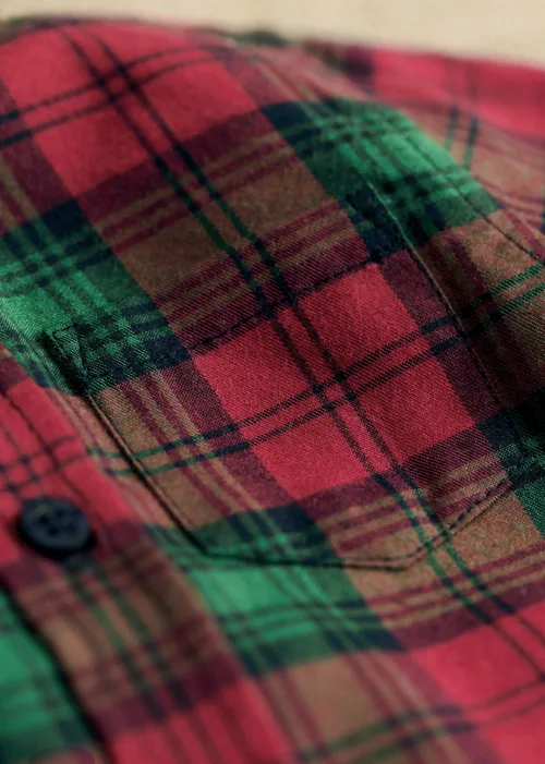Chemise Tom - Carreaux rouge et vert — image 3