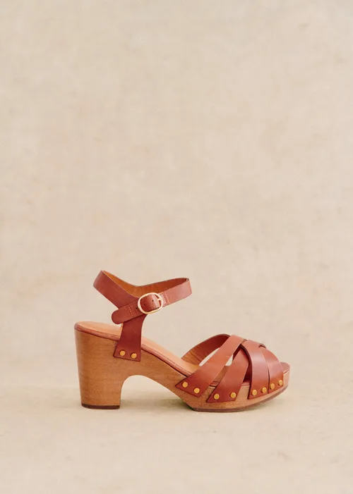 Sabots Isabelle - Camel Lisse — image 5