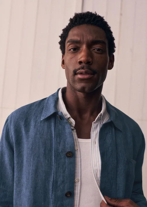 Veste Will Lin - Bleu Chiné — image 3