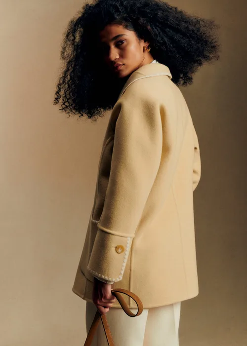 Manteau Rafael - Paille — image 3