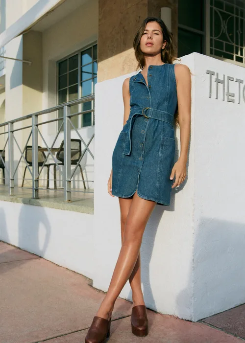 Robe Redais - Bleu Denim — image 4