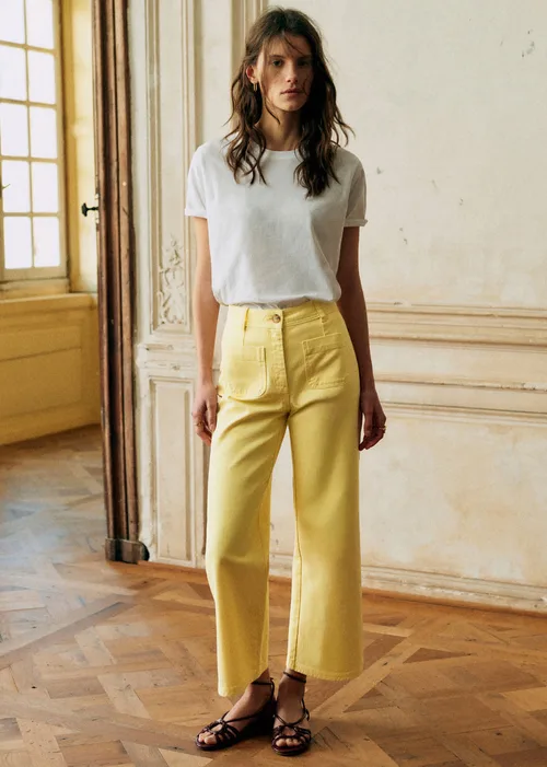 Pantalon AURELIO - Citron Givre — image 2