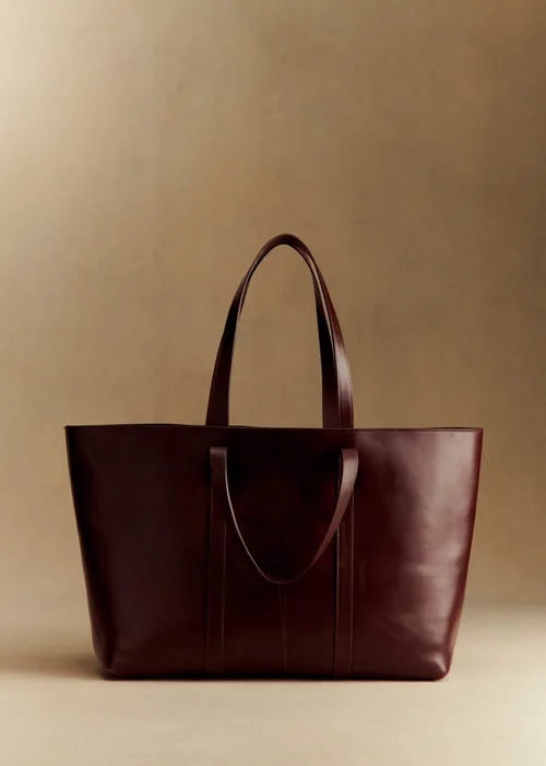 Cabas Maxi Gabin - Chocolat Vintage