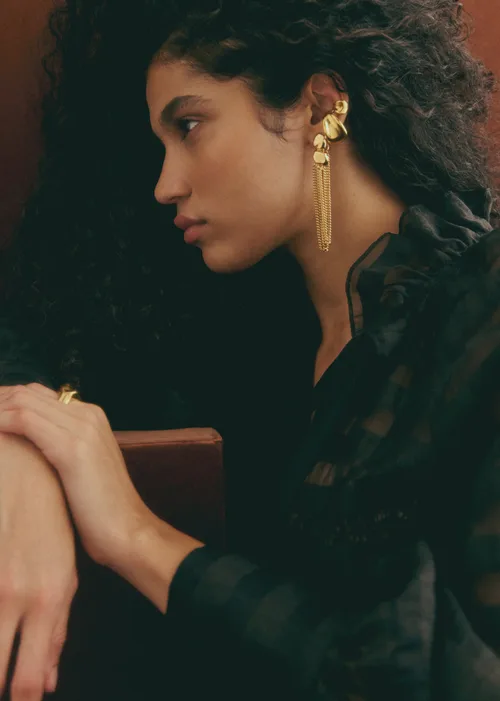 Boucles d'oreilles Lana - Doré — image 4