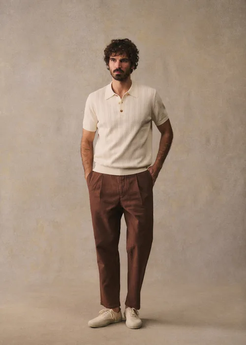 Polo Maille Rio - Écru — image 7