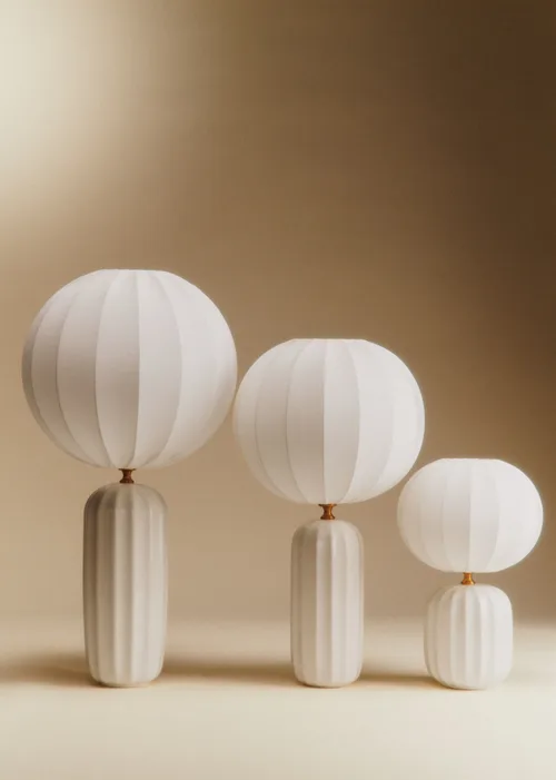 Lampe Traviata - écru - Abat-jour Sonate - Écru — image 3