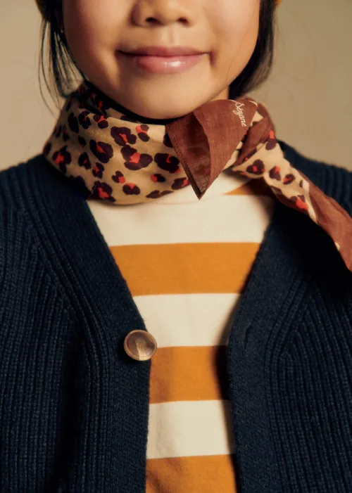 Foulard Léopard - Léopard Orange — image 3