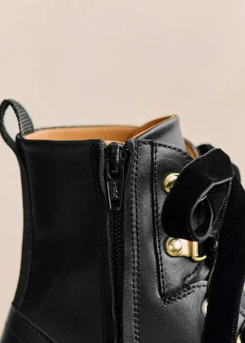 Bottines Low Niels - Noir Lisse — image 5