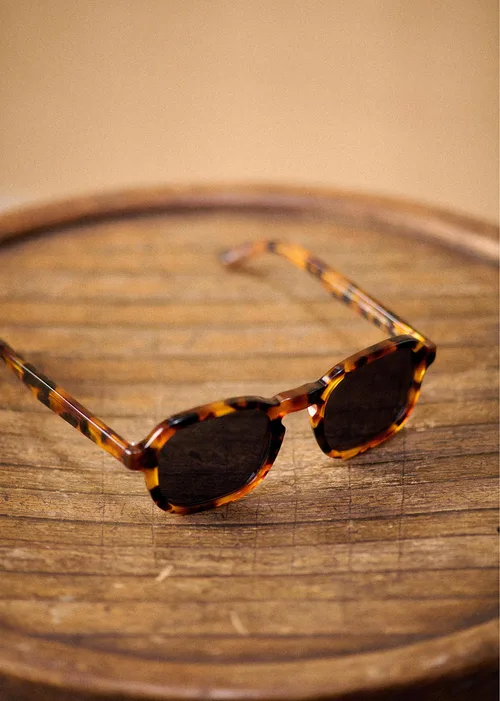Lunettes de soleil Leo - Écailles — image 4