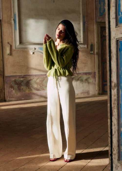 Gilet Barbara - Vert Amande — image 4