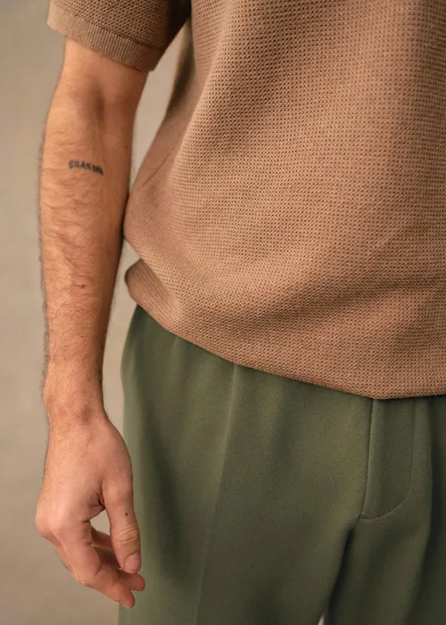 Polo Maille Sawyer - Beige Chiné — image 4