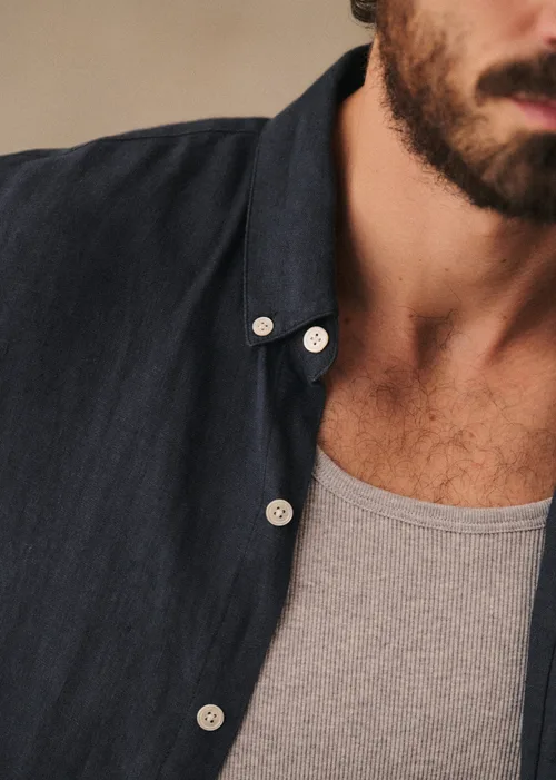 Chemise Charlie Lin - Marine — image 2