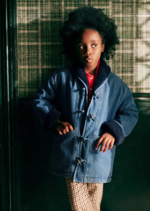Manteau Giacomo - Bleu Denim — image 4