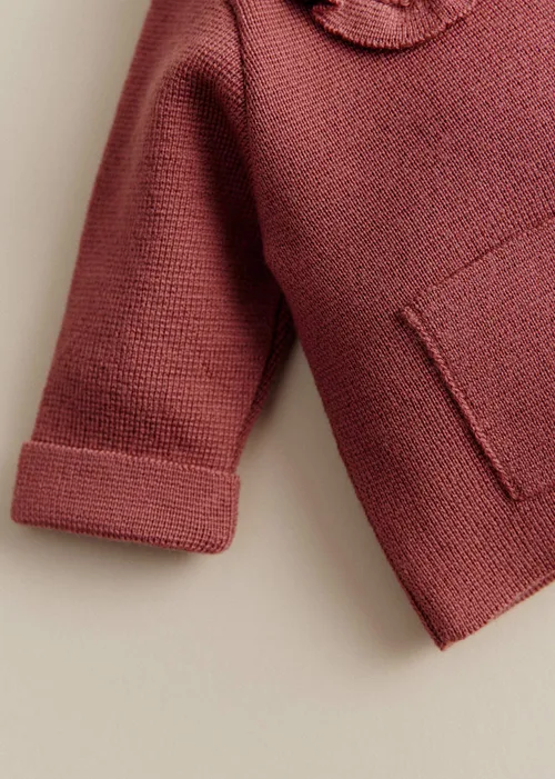 Gilet Betty Fantaisie - Bois de Rose Foncé — image 4