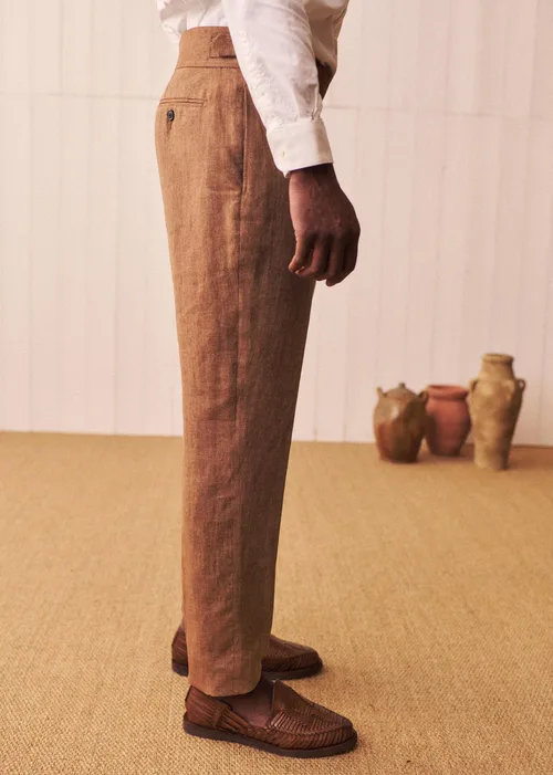 Pantalon Terence - Camel Chiné — image 6