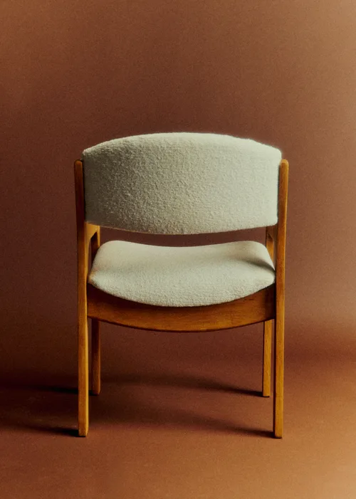 Fauteuil vintage scandinave - Bois — image 6