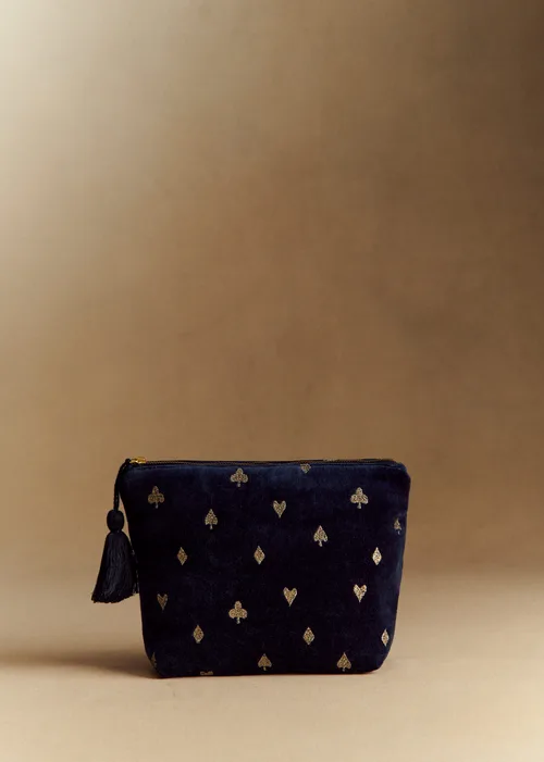 Trousse de toilette - Sézane x Antoinette Poisson - Bleu Nuit — image 2