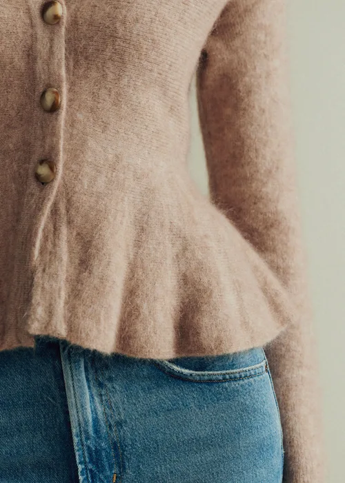 Gilet Karlie - Beige Chiné Clair — image 3