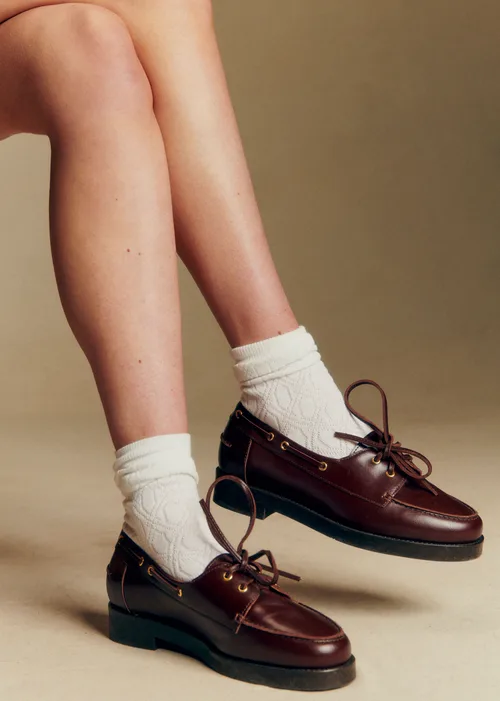 Mocassins Caroline - Chocolat Glacé — image 5
