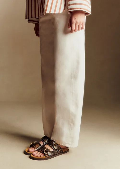 Mules Low Lenny - Kaki Python — image 3