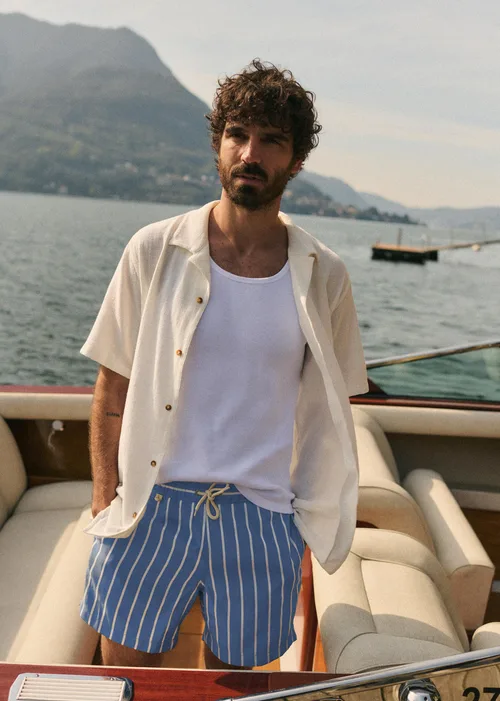 Chemise Holt Coton Lin - Blanc — image 2