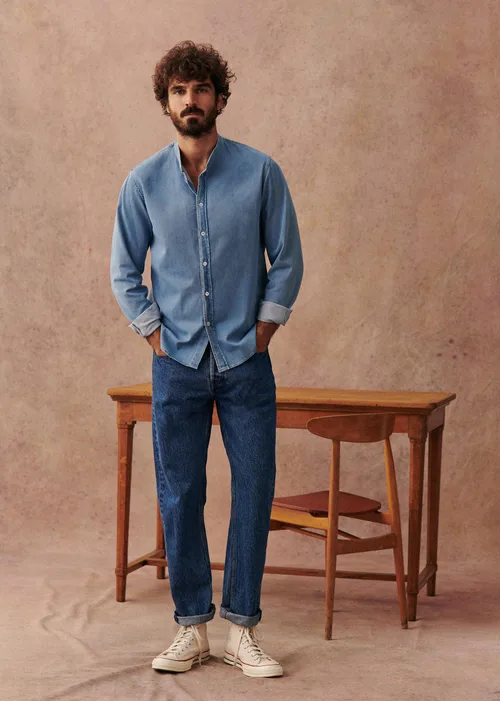 Chemise Benny - Denim Clair — image 6