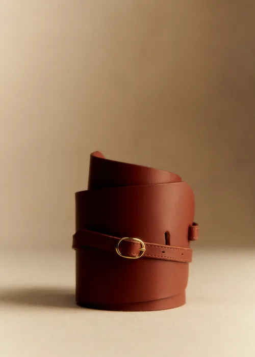 Ceinture Julia - Cuir Naturel Héritage — image 4