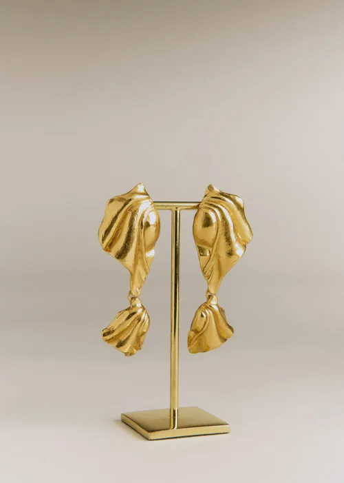 Boucles d'oreilles Salomé - Doré — image 5